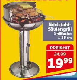 CENTERSHOP Edelstahl- Säulengrill Angebot