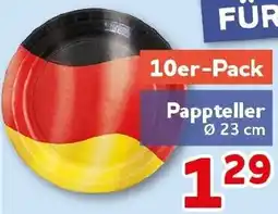 CENTERSHOP Pappteller 10er-Pack Angebot