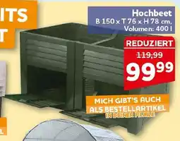 CENTERSHOP Hochbeet Angebot