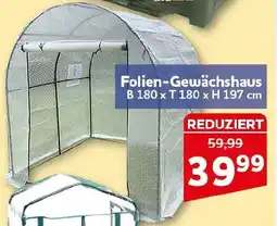 CENTERSHOP Folien-Gewächshaus Angebot