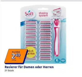 Soft Touch shaving system