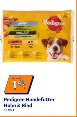 Pedigree Hundefutter Huhn & Rind
