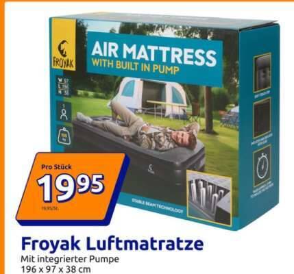Froyak Luftmatratze Angebot bei Action