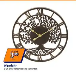 Action Wanduhr Angebot
