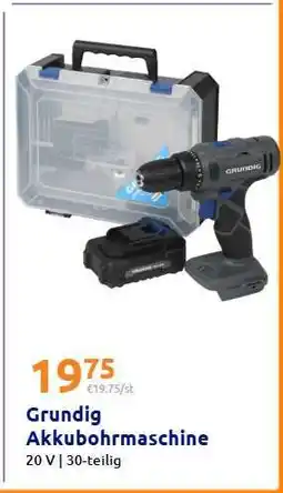 Action Grundig Akkubohrmaschine Angebot
