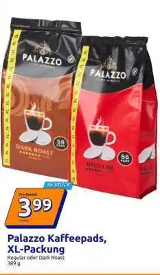 Action Palazzo Kaffeepads, XL-Packung Angebot