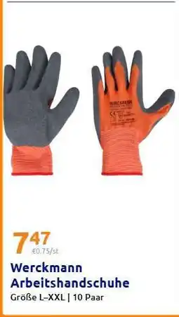 Action Werckmann Arbeitshandschuhe Angebot