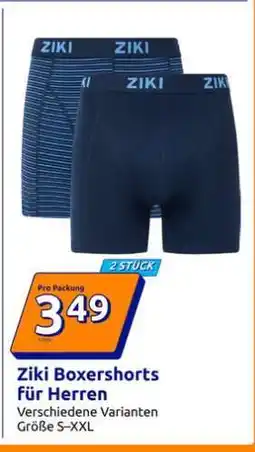 Action Ziki Boxershorts für Herren Angebot