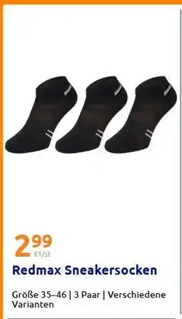 Action Redmax Sneakersocken Angebot
