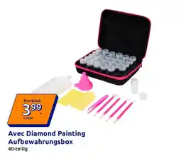 Action Avec diamond painting aufbewahrungsbox Angebot