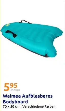 Action Waimea aufblasbares bodyboard Angebot