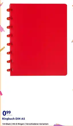 Action Ringbuch din a5 Angebot
