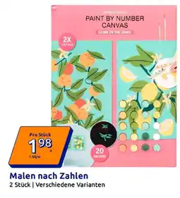 Action Malen nach zahlen Angebot