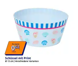 Action Schüssel mit print Angebot