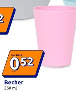 Action Becher Angebot