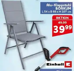 CENTERSHOP Alu-Klappstuhl BORKUM Angebot