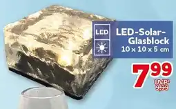 CENTERSHOP LED-Solar- Glasblock Angebot