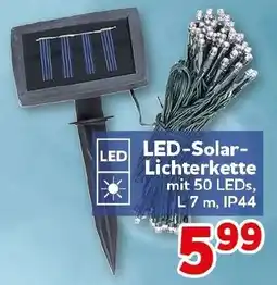 CENTERSHOP LED-Solar- Lichterkette Angebot