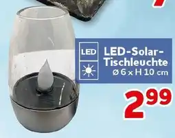 CENTERSHOP LED-Solar- Tischleuchte Angebot