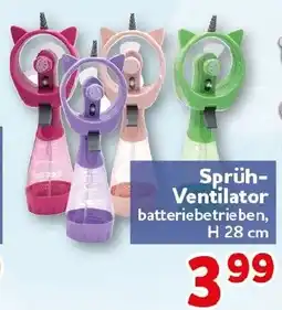 CENTERSHOP Sprüh- Ventilator Angebot