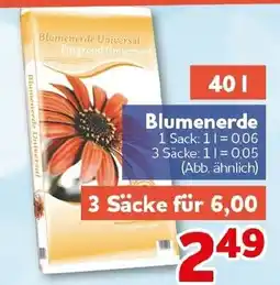 CENTERSHOP Blumenerde Angebot