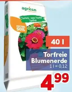 CENTERSHOP agricon Torfreie Blumenerde Angebot