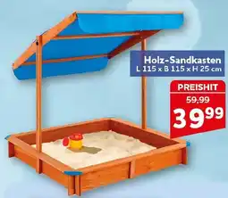 CENTERSHOP Holz-Sandkasten Angebot