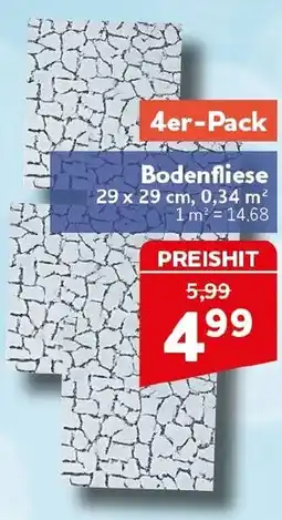 CENTERSHOP Bodenfliese Angebot