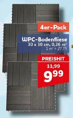 CENTERSHOP WPC-Bodenfliese Angebot