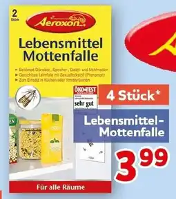 CENTERSHOP Aeroxon Lebensmittel Mottenfalle Angebot