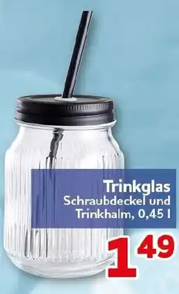 CENTERSHOP Trinkglas Angebot