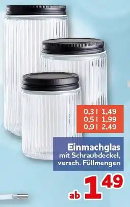 CENTERSHOP Einmachglas Angebot