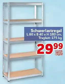 CENTERSHOP Schwerlastregal Angebot