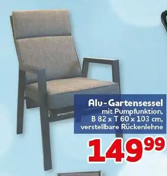 CENTERSHOP Alu-Gartensessel Angebot