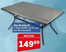 CENTERSHOP Gartentisch Angebot