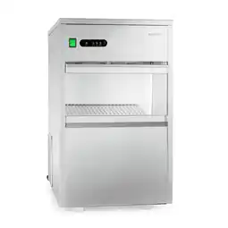 Netto Marken-Discount Powericer XXL Eiswürfelmaschine 160W 25 kg/Tag 6 kg Behälter Edelstahl XXL Angebot