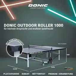 Netto Marken-Discount DONIC Outdoor Roller 1000, grau - versch. Farben Angebot