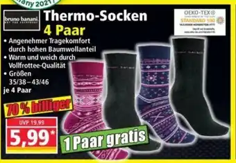 Norma Bruno Banani Thermo-Socken 4 paar Angebot