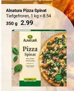Globus Alnatura Pizza Spinat Angebot