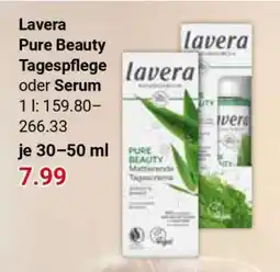 Globus Lavera Pure Beauty Tagespflege oder Serum Angebot