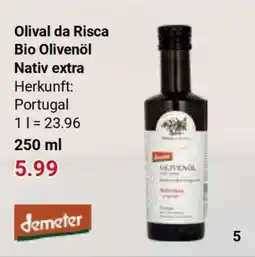 Globus Olival da Risca Bio Olivenöl Nativ extra Angebot