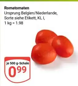 Globus Romatomaten Angebot