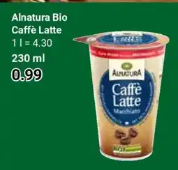 Globus Alnatura Bio Caffè Latte Angebot