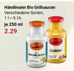 Globus Händlmaier Bio Grillsaucen Angebot
