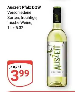 Globus Auszeit Pfalz DQW Angebot