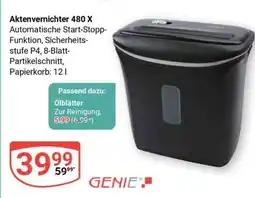 Globus Aktenvernichter 480 X Angebot