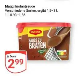 Globus Maggi Instantsauce Angebot