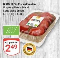 Globus GLOBUS Bio Rispentomaten Angebot
