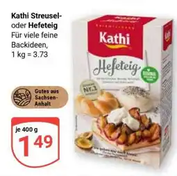 Globus KATHI Streusel- oder Hefeteig Angebot