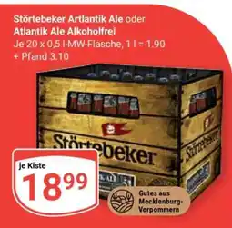 Globus Störtebeker Artlantik Ale oder Atlantik Ale Alkoholfrei Angebot
